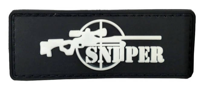 

Патч ПХВ на липучке Sniper band