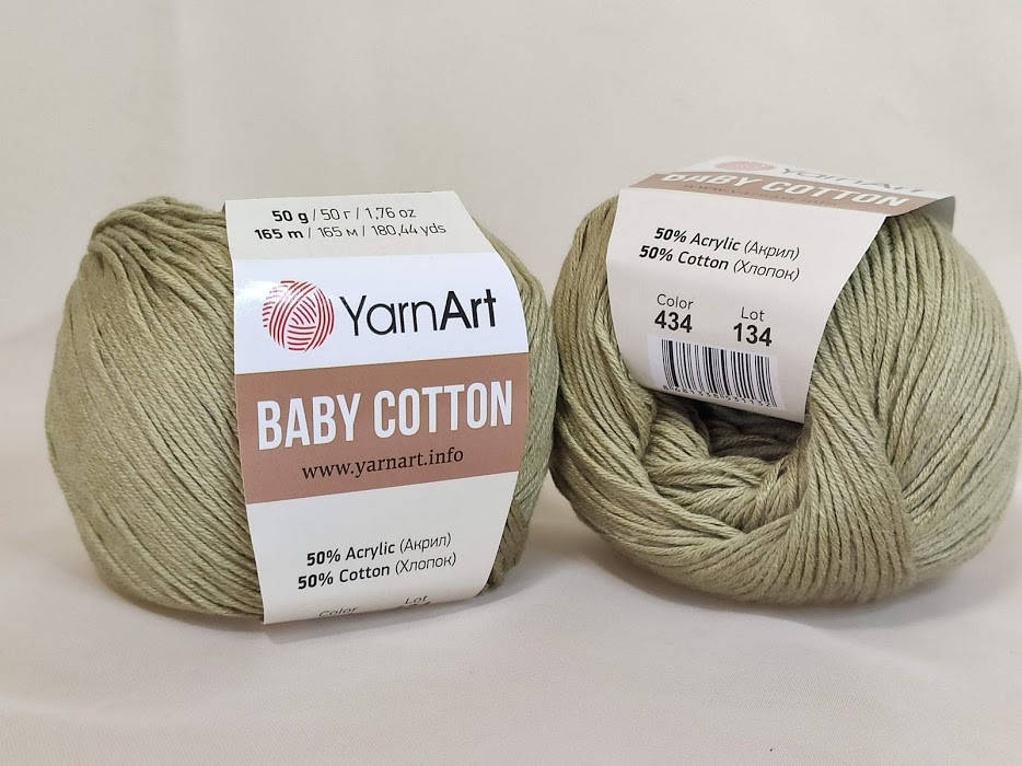 

YarnArt Baby Cotton 434 лен