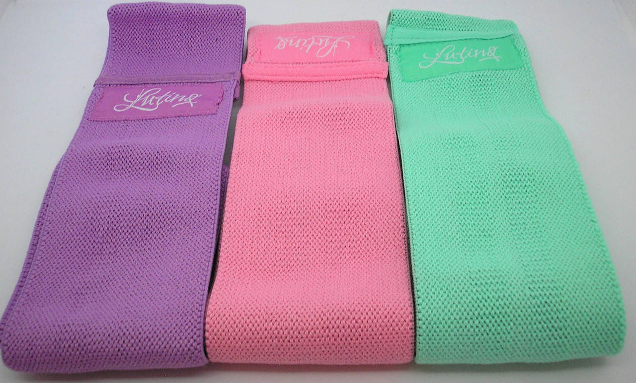 

Тканевые фитнес резинки оригинал Luting Hip Resistance Bands комплект 3 шт