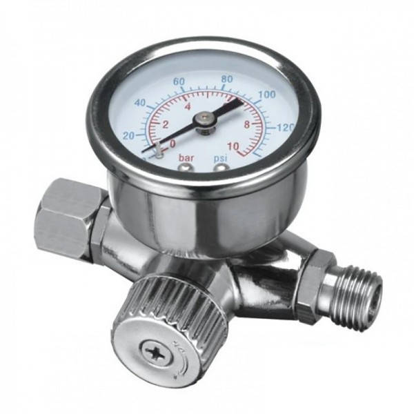 

Манометр с регулятором давления Italco FR5