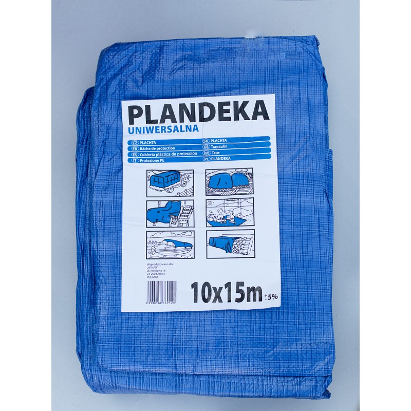 

Тент полиэтиленовый для зерна синий 10х15 м, 60 г/м2