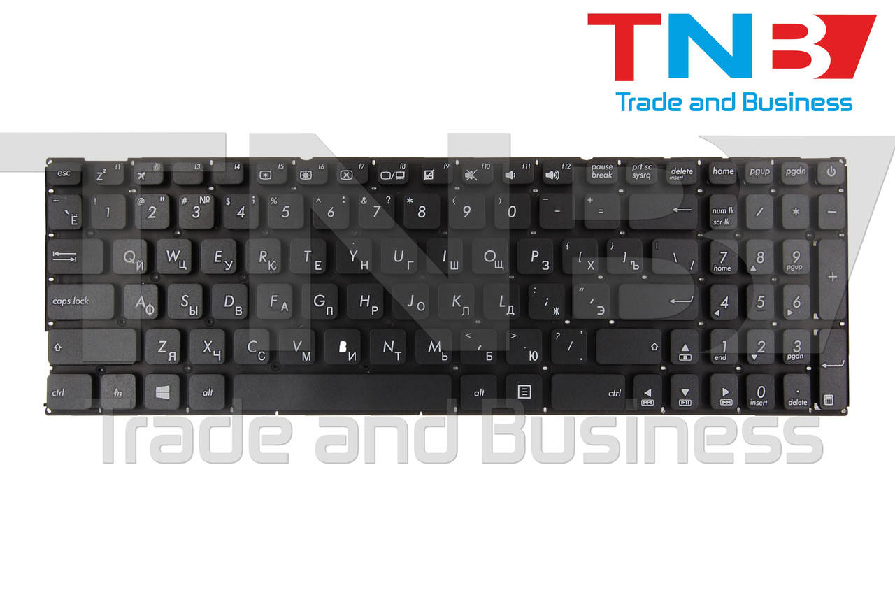 

Клавиатура ASUS X541 A541 D541 A541N F541N Черная оригинал, Черный