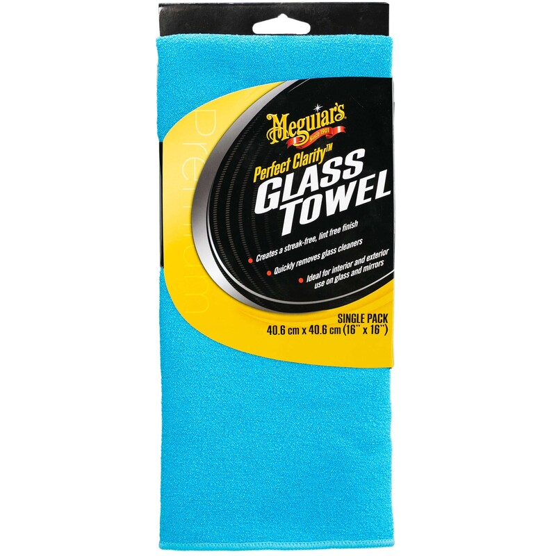 

Полотенце для стекла синее Meguiar's X210300 Perfect Clarity Glass Towel, 40,6 х 40,6 см