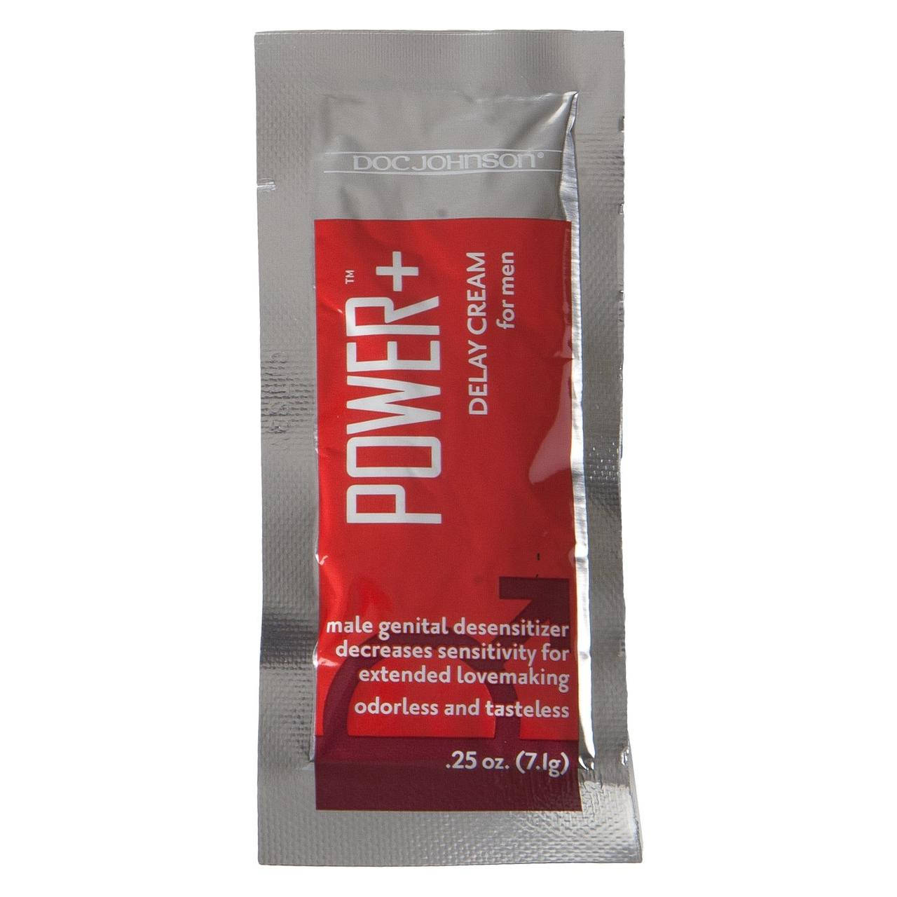

Мощный пролонгатор Doc Johnson Power+ Delay Cream For Men (7 мл) (AS)