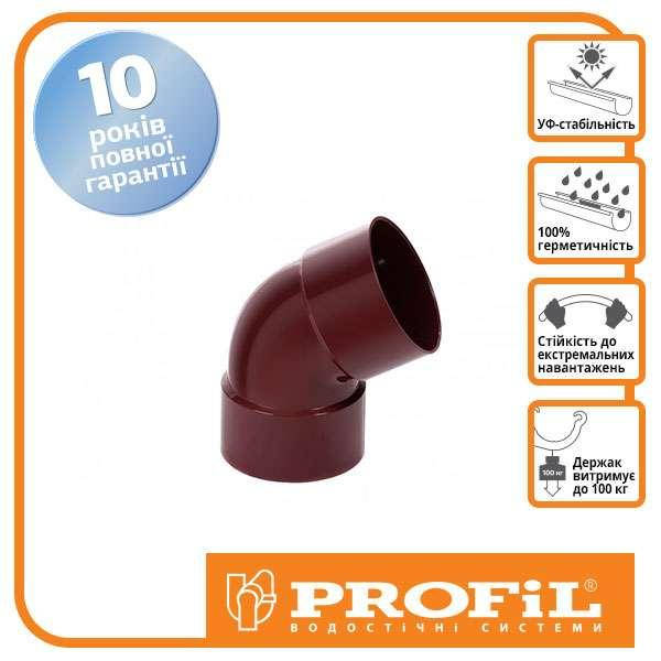 

Коліно дворострубне Profil 75 червоне, Красный