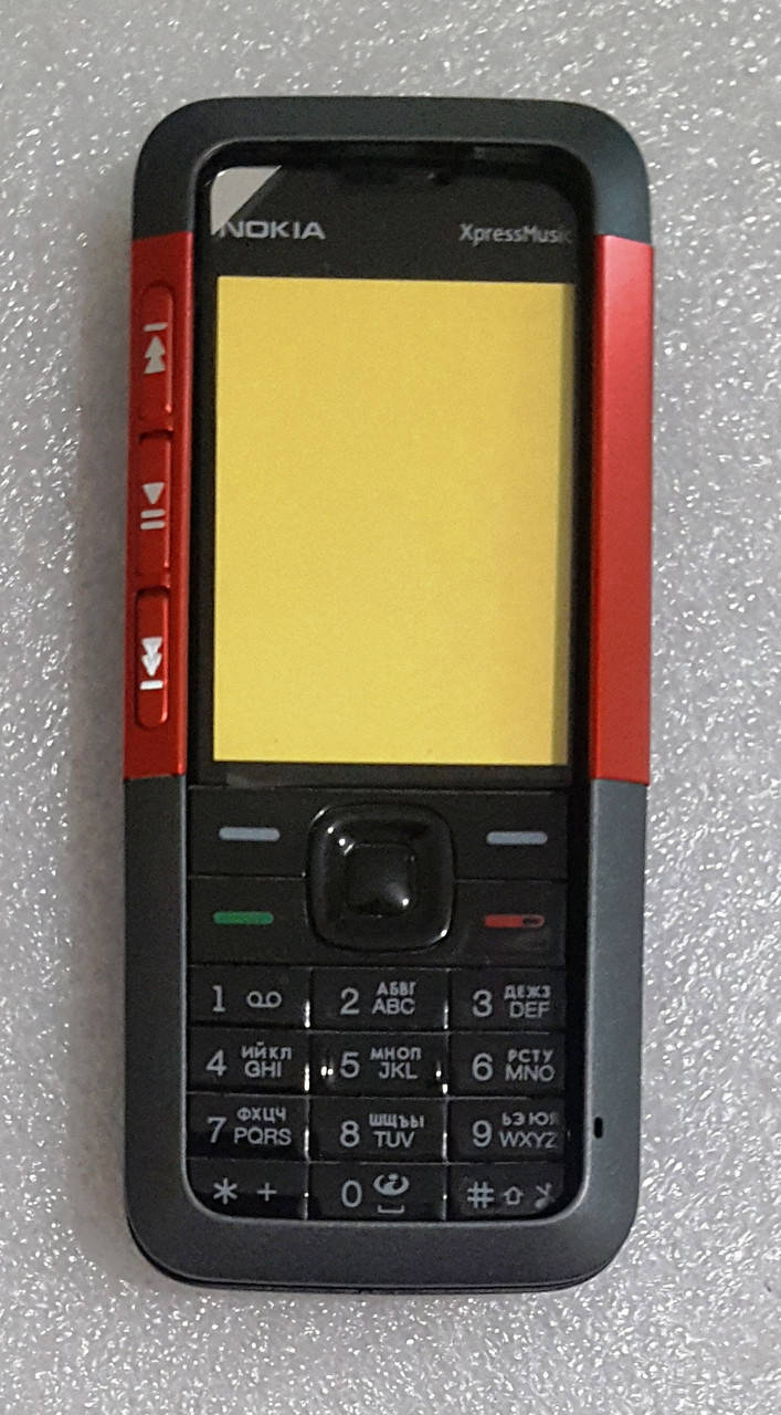 

Корпус для Nokia 5310 black-red