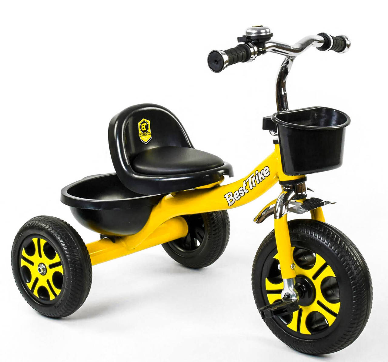

Велосипед 3-х колёсный Best Trike ЖЕЛТЫЙ