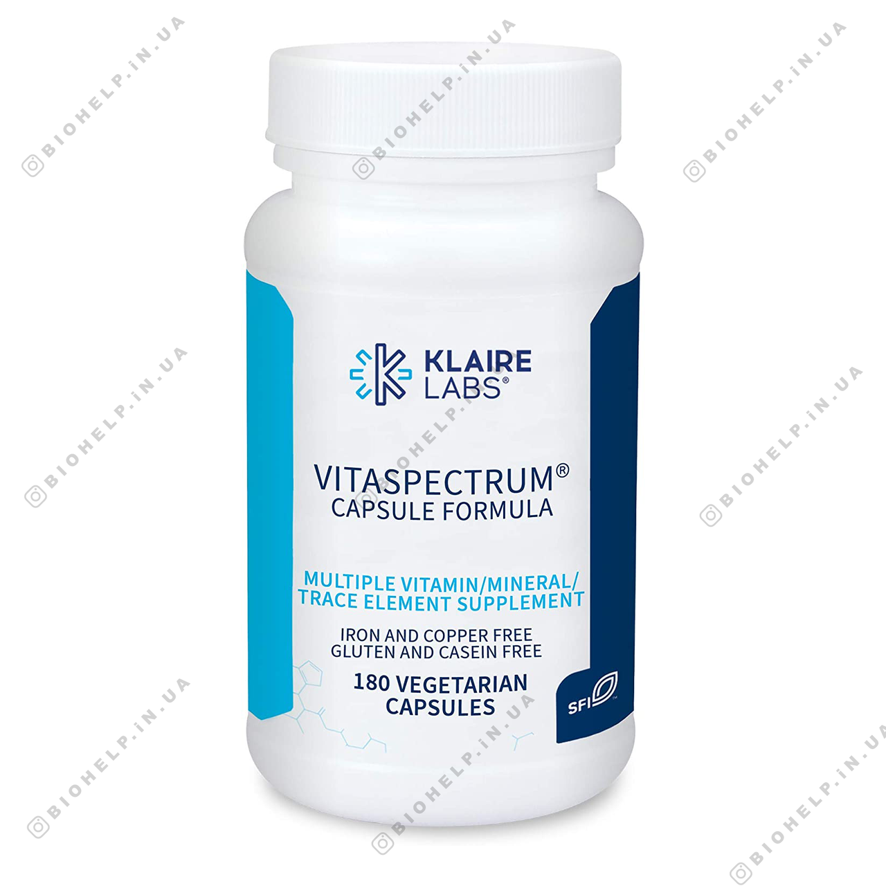 

Klaire Labs Витаспектрум, VitaSpectrum, Klaire Labs 180 Вегетарианских Капсул