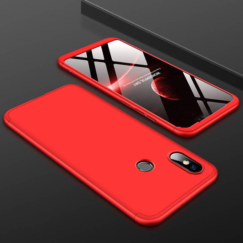 

Противоударный Чехол для Xiaomi(Ксиоми) Redmi Note 5 (360 градусов) Красный
