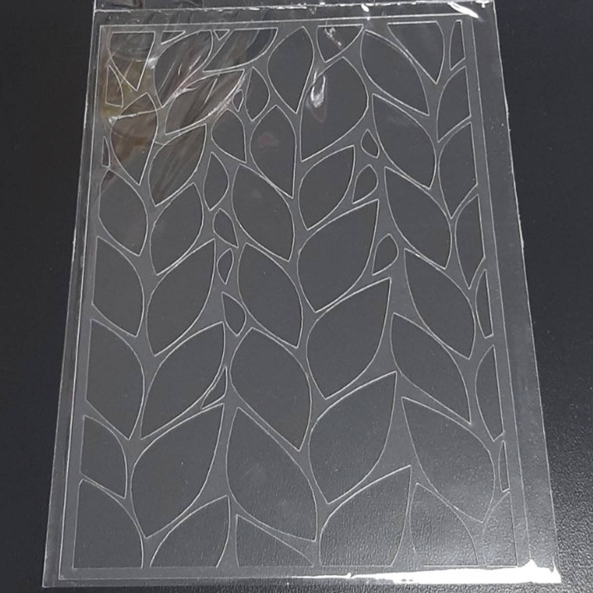 

Трафарет Листики 14*20см