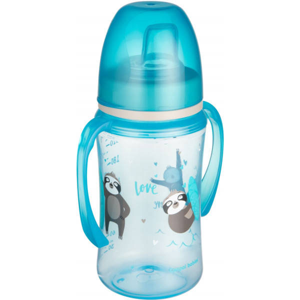 

Поильник-непроливайка детский Canpol babies Обучающий EasyStart Sweet Fun 240 мл синий, 35/208_blu