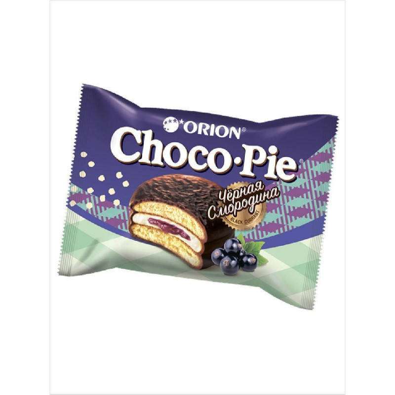 

Печенье Choco Pie Orion Black Currant 30 g