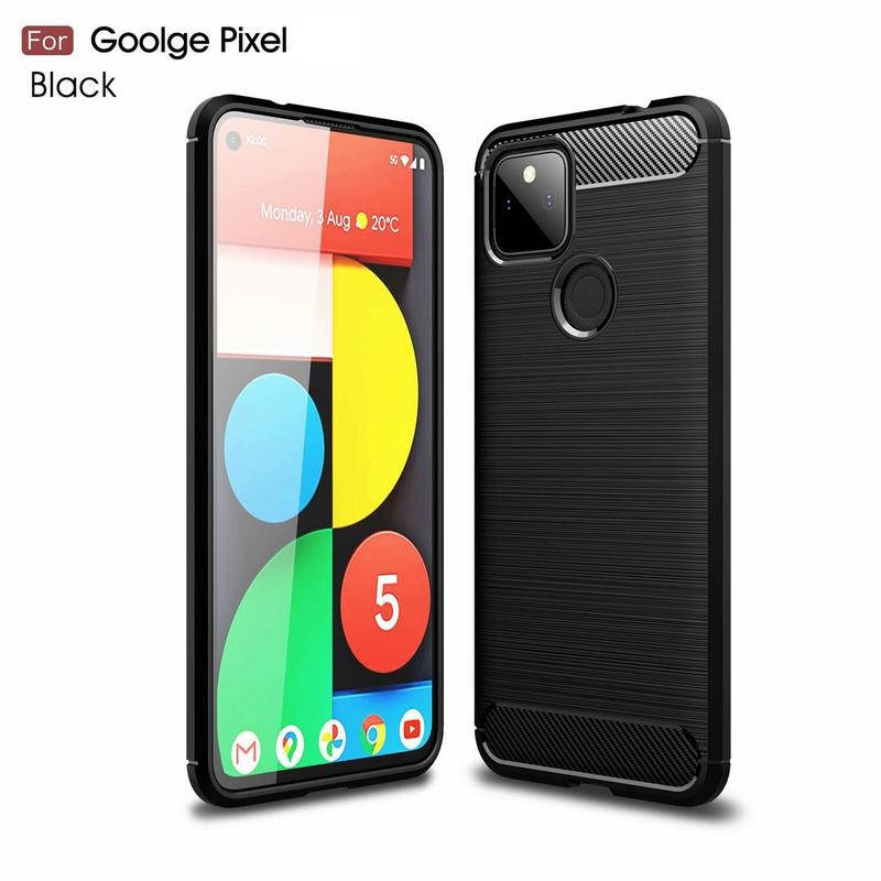 

Противоударный чехол для Google Pixel 4A 5G Черный бампер