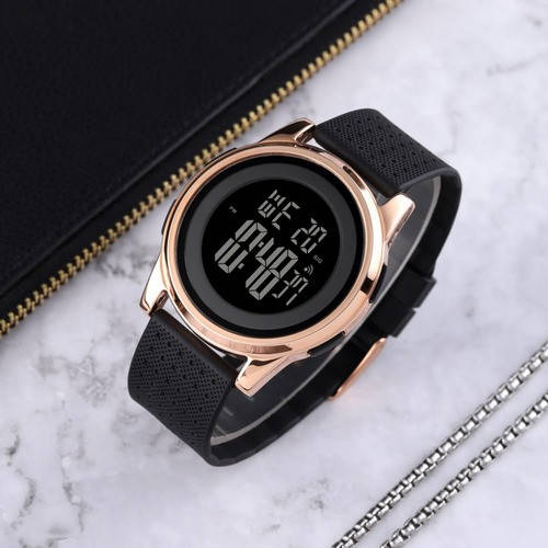 

Часы мужские наручные с подсветкой Skmei 1502 Black-Cuprum