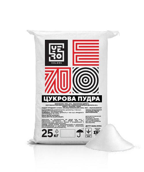 

Сахарная пудра Yero Colors 25 кг