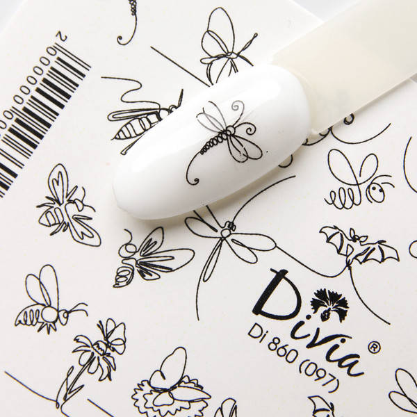 

Divia Наклейки "Слайдер" Di860 №097