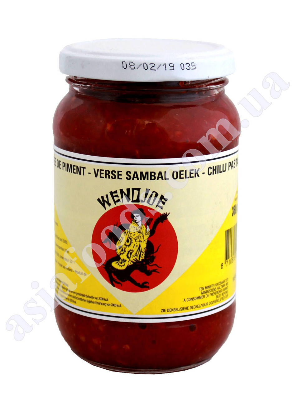 

Паста чили Самбал Wendjoe 360 г