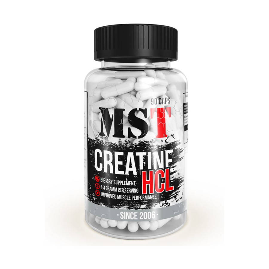 

Креатин MST Creatine HCL, 90 вегакапсул