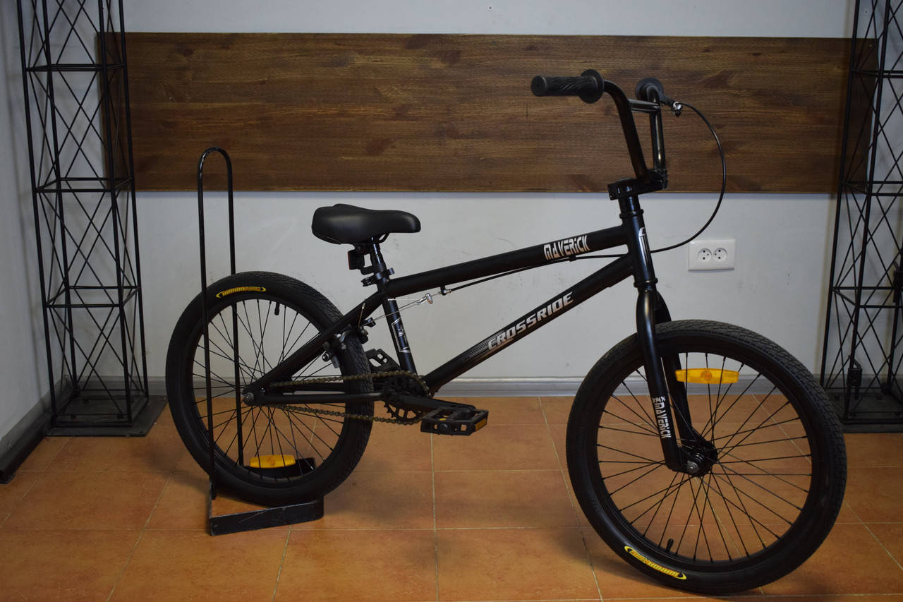 

⭐✅ BMX Велосипед 20" VSP MAVERICK Велосипед для разных трюков!, Черный