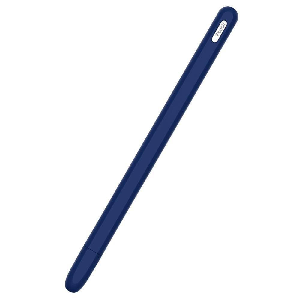 

Чехол TPU Goojodoq Button Magnetic для стилуса Apple Pencil 2 Dark/Blue, Синий