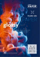 

Фотобумага PAPIR A4 Glossy Глянцевая Photo Paper 300г 50л Двусторонняя