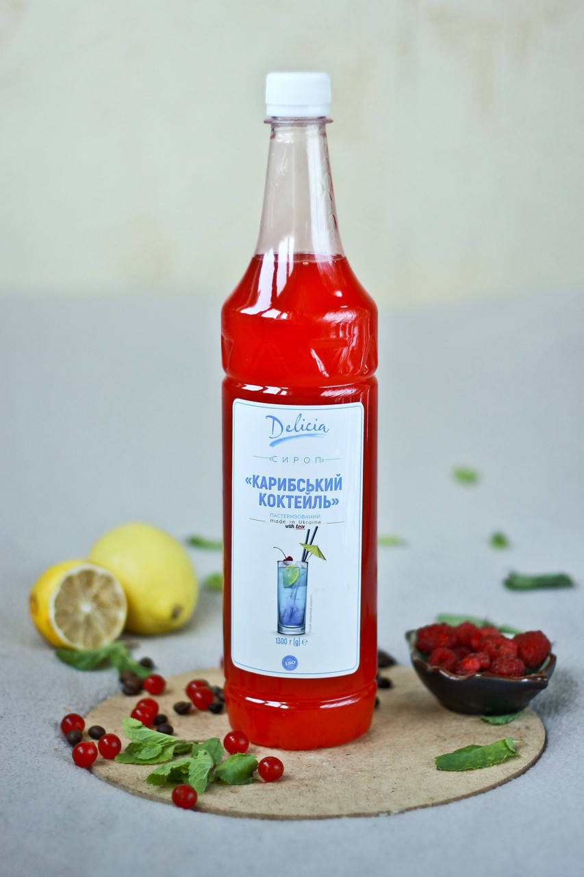

Сироп Карибский коктейль Delicia 1300 г