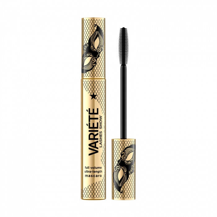 

Тушь для ресниц Eveline Cosmetics Variete Lashes Show Full Volume Ultra-Length Mascara черная, 10 мл
