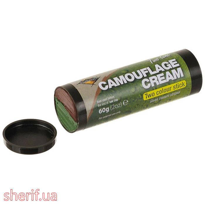 

Грим 2-х цветный британский (green-brown) - (Max Fuchs) 27350B, Зелёный
