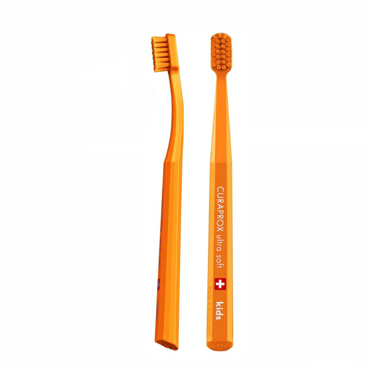 

Детская зубная щетка Curaprox Kids CS 5500 от 4 до 12 лет оранжевая, 1 шт