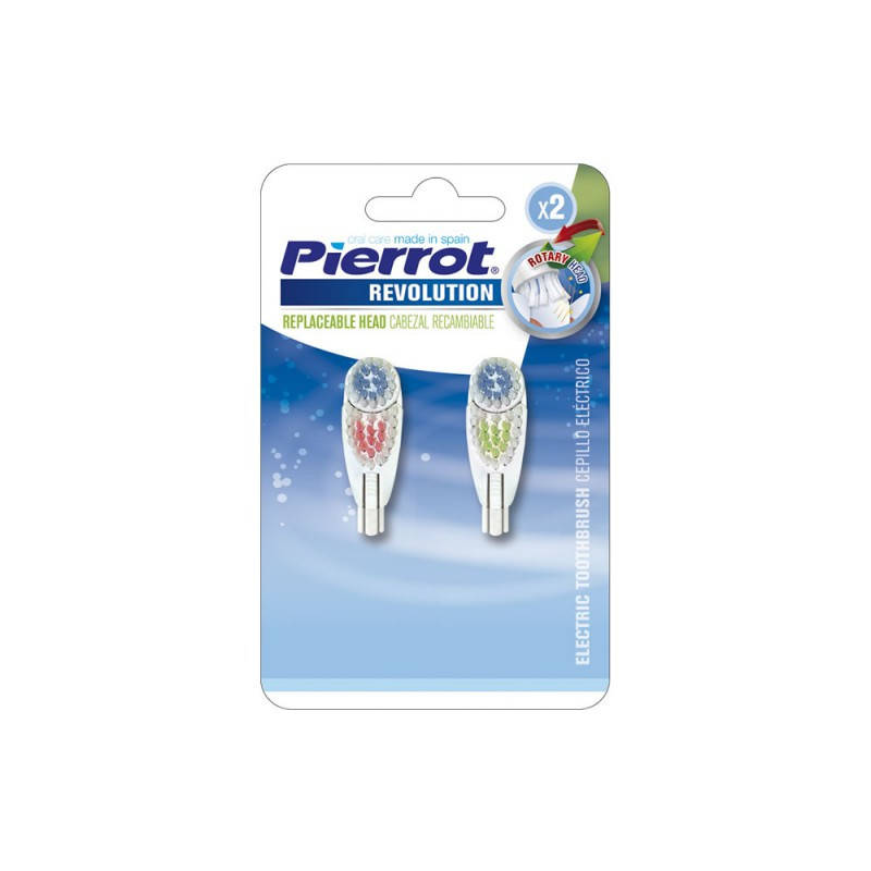 

Съемная насадка к зубной щетке Pierrot Revolution echangeable head x 2 шт, Ref.112
