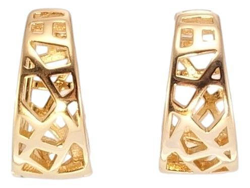 

Серьги Xuping Позолота 18K колечки "Фигурный резной орнамент"
