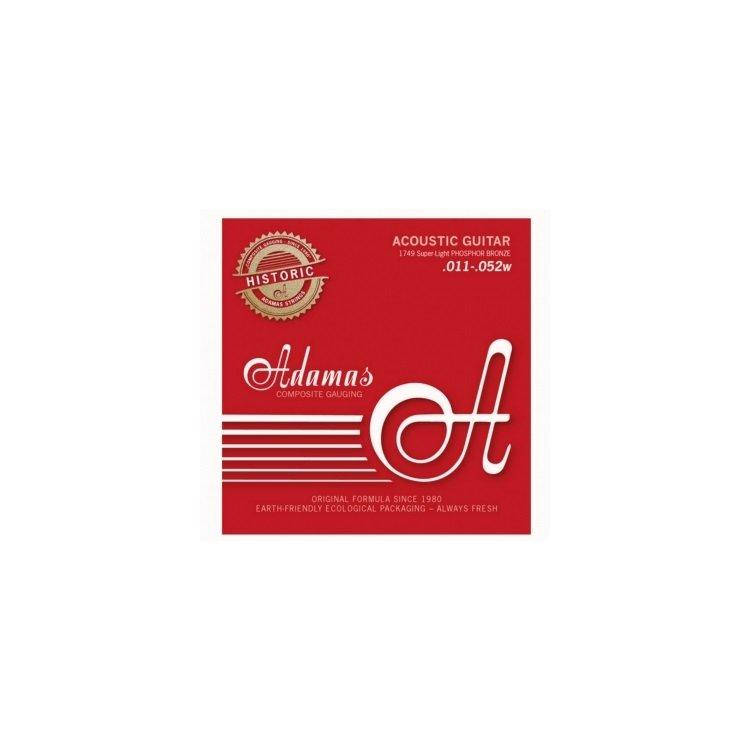 

Струны для акустической гитары Adamas Phosphor Bronze Super-Light .011-.052
