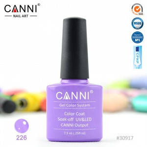 

Гель-лак CANNI № 226 (светлый лиловый с шиммером)
