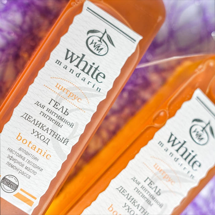 

Гель для интимной гигиены, Цитрус, White Mandarin, 250 мл