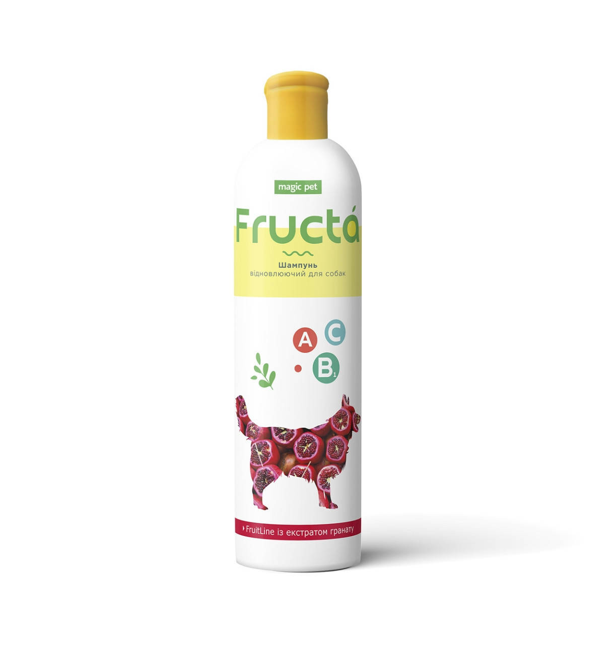 

Шампунь для кошек восстанавливающий Magic pet Fructa Гранатовый - 220 мл