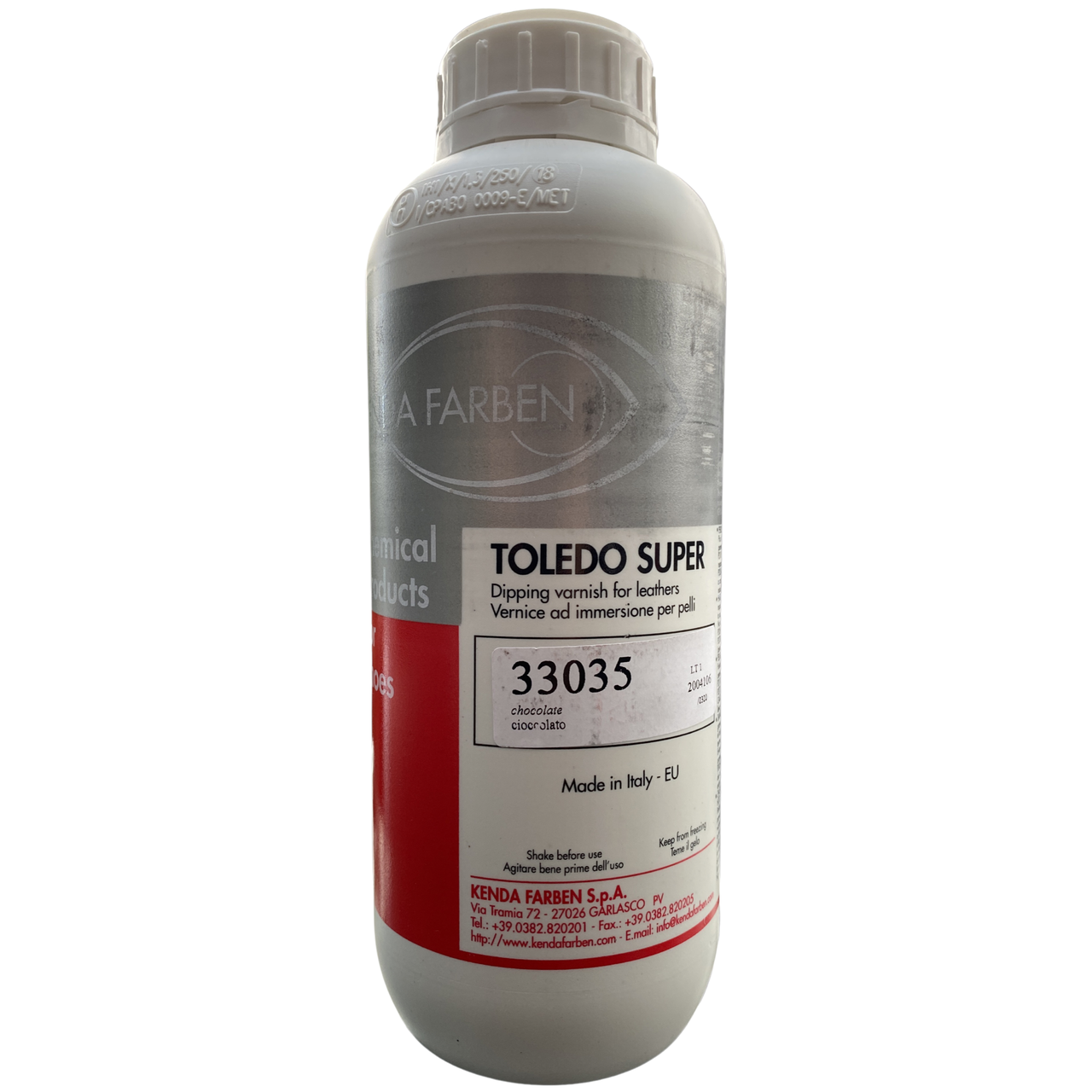 

Краска лак спиртовая для кожи Kenda Farben Toledo Super, Коричневый