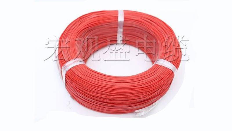 

Изолированный кабель многожильный силикон 24AWG UL3239 3kV 180C красный 1м (14861)