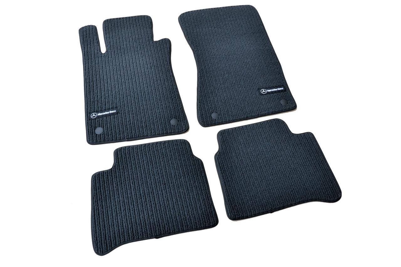 

Коврики в салон ворсовые для Mercedes/Мерседес E211 (2002-2009) (задний привод)