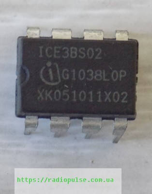 

Микросхема ICE3BS02 , DIP8 оригинал ( ICE3DS01 )
