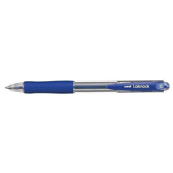

Ручка шариковая Uni Laknock синий 0,5мм автомат micro (SN-100.(05).Blue)