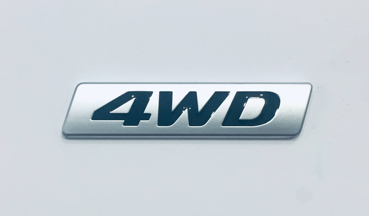 

Эмблема надпись багажника Hyundai 4wd Santa Fe
