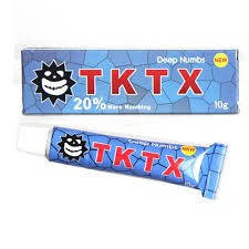 

Крем анестетик для тату TKTX 20% Синий 10г