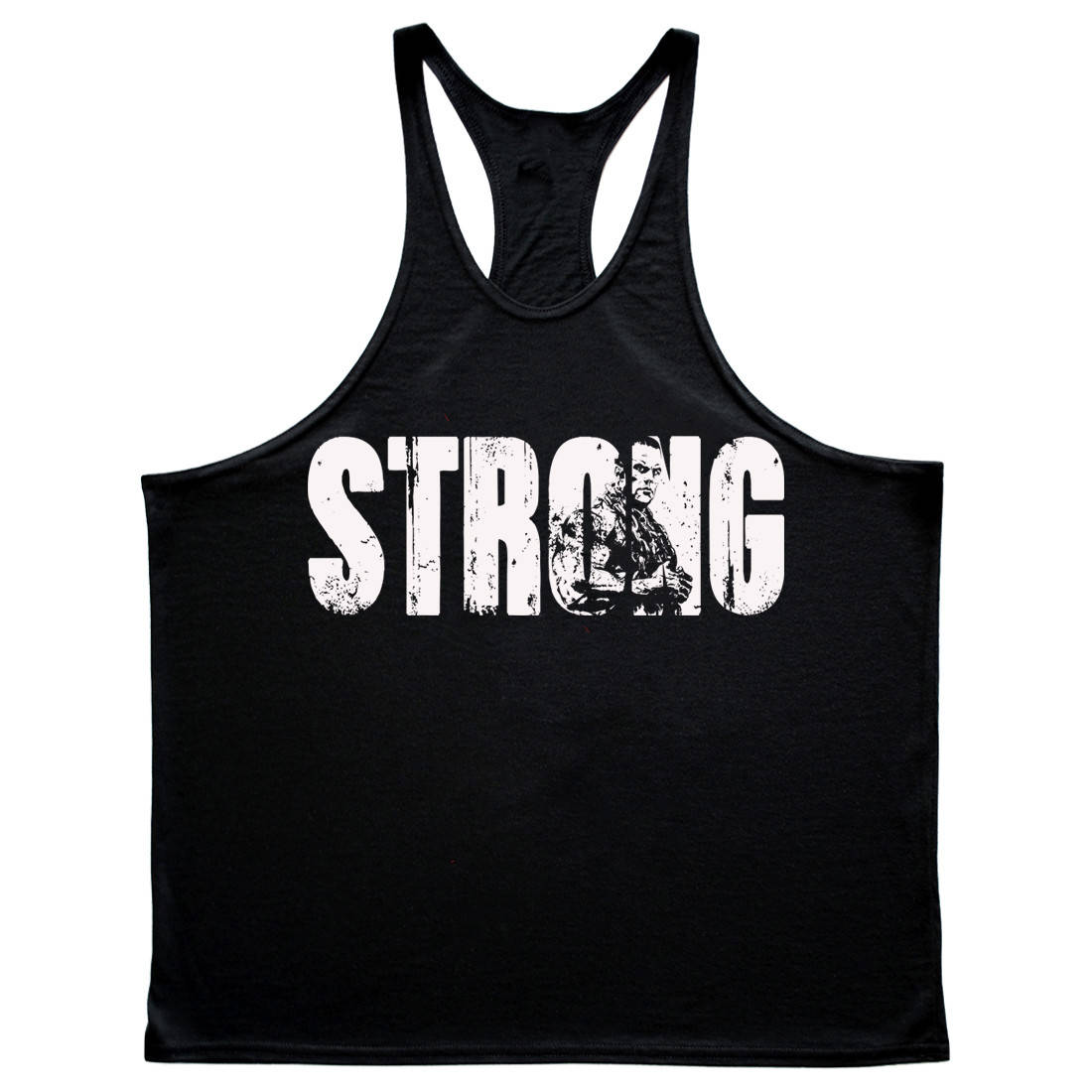 

Майка борцовка STRONG (разные цвета) XL, Черный