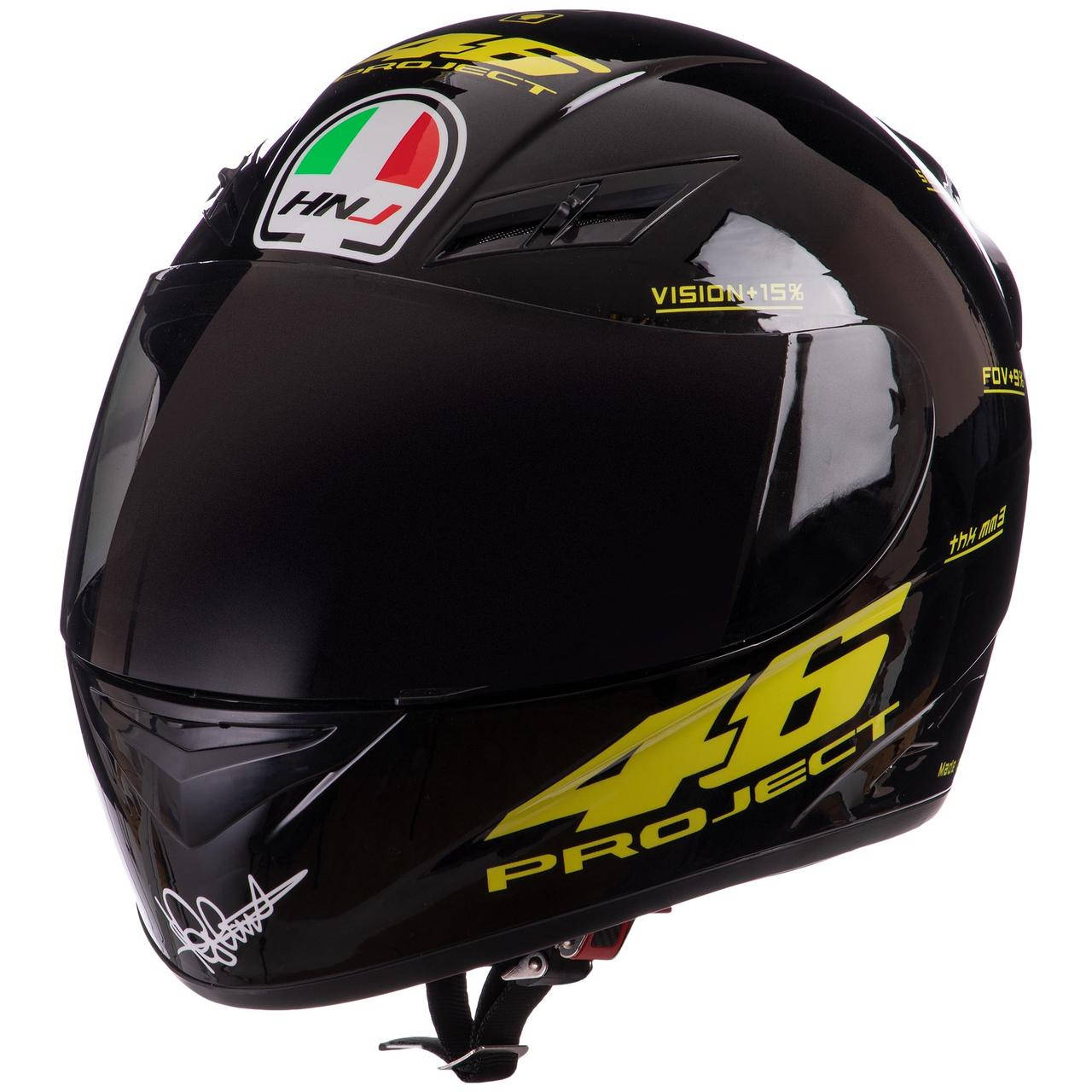 

Мотошлем Project Zelart M-601-2 L-XL черный