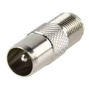 

Штекер телевизионный металлический под F-разъем