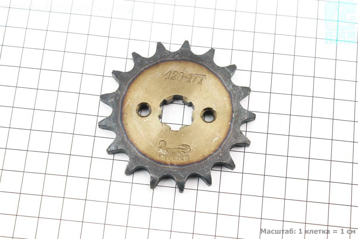 

Звезда передняя JH - 428H-17T "каленая" (338795)