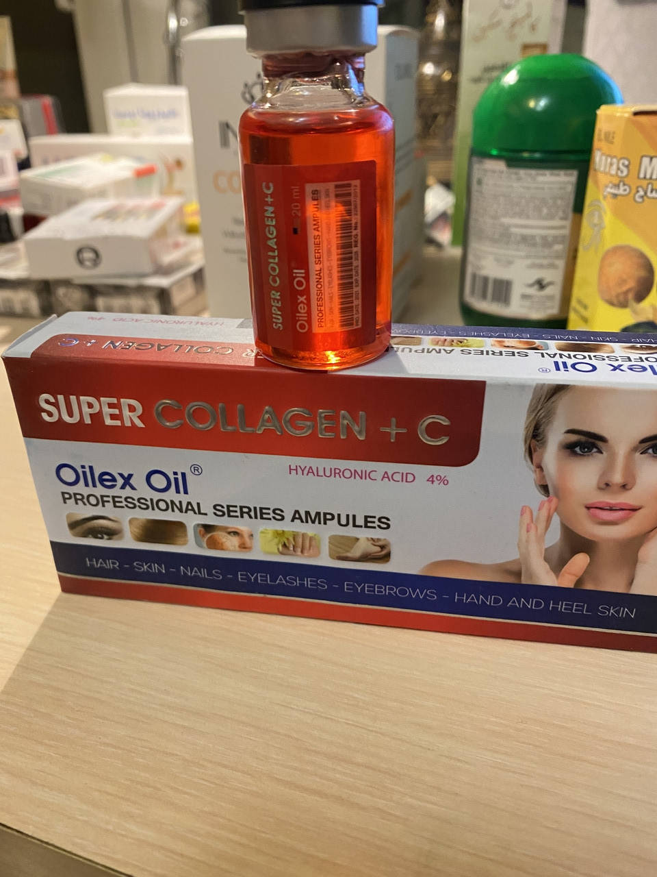 

Super collagen+C Oilex Oil-колаген Египет 5 ампул по 20мл