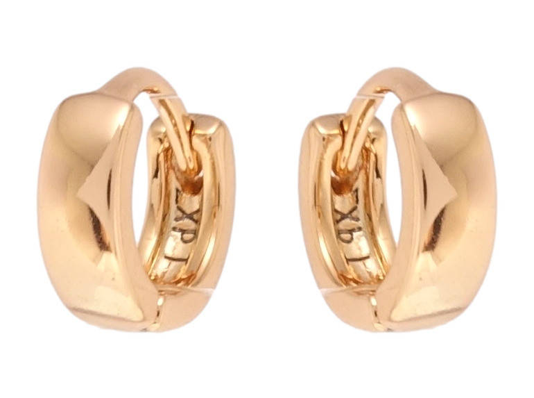 

Серьги детские Xuping Позолота 18K колечки "Классика"