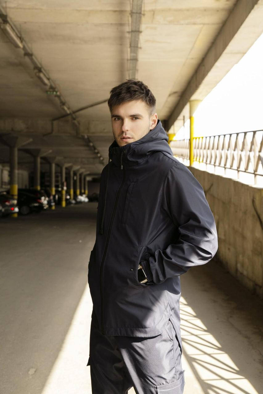 

Куртка синяя "Easy" softshell