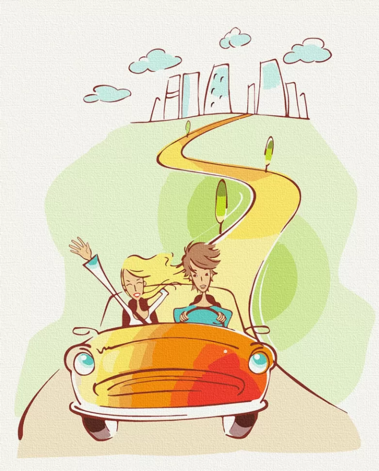 

Картина по номерам Art Craft "Чувства. Путешествие", 30*38см, 10255